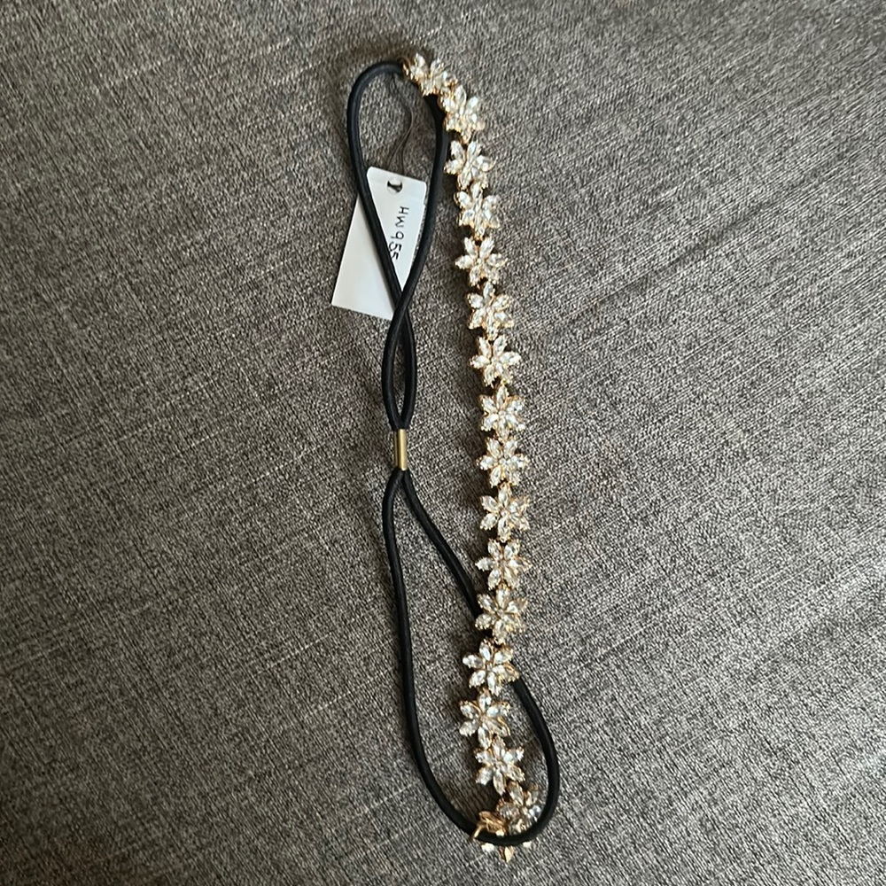 Jeweled Elastic headband